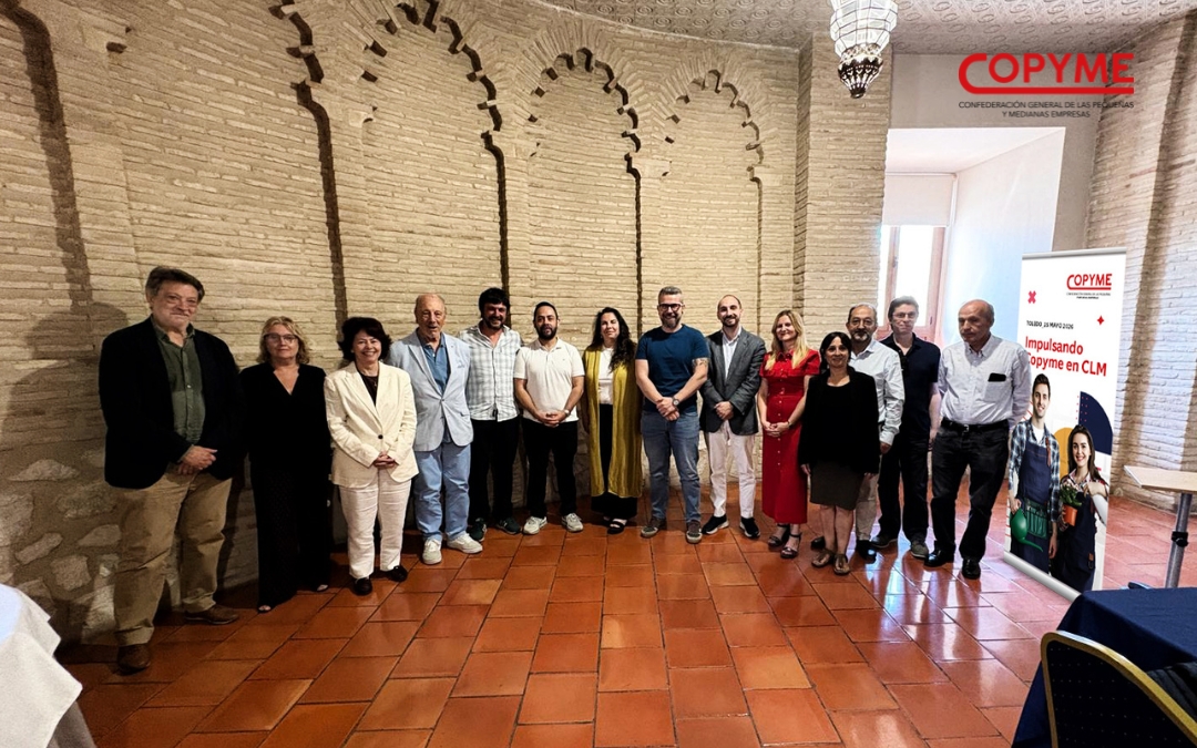 COPYME comunica oficialmente la creación de COPYME Castilla-La Mancha como organización territorial de la organización en la comunidad autónoma de Castilla-La Mancha 