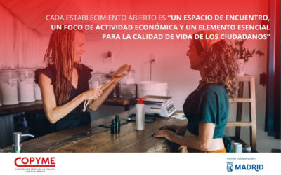 Cada establecimiento abierto es “un espacio de encuentro, un foco de actividad económica y un elemento esencial para la calidad de vida de los ciudadanos”