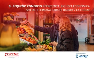 El pequeño comercio representa: riqueza económica, social y humana para el barrio y la ciudad